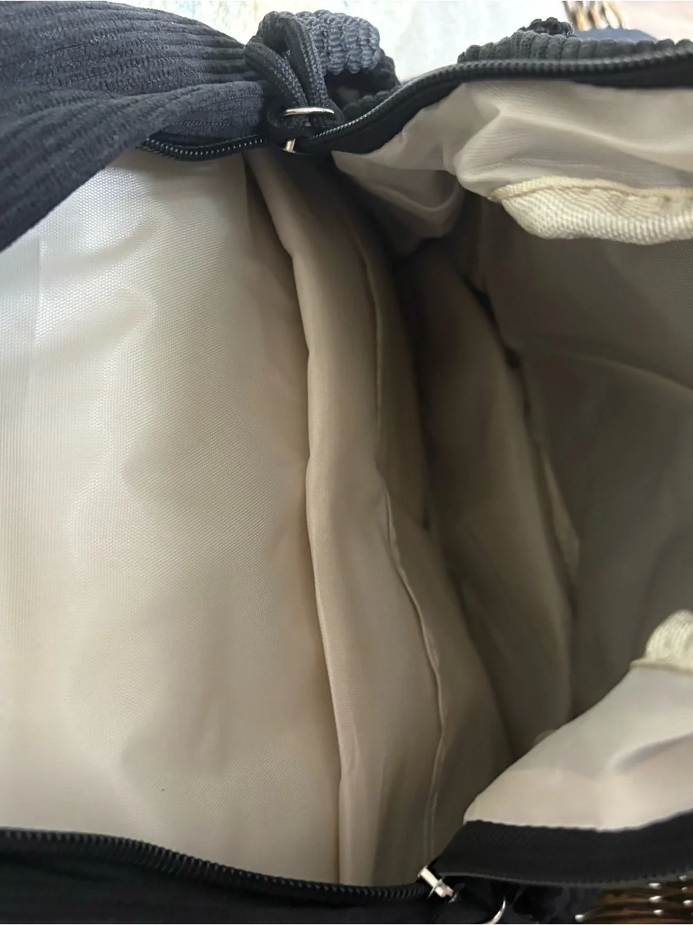 Black Backpack - Bao yo Corduroy Daypack NWT